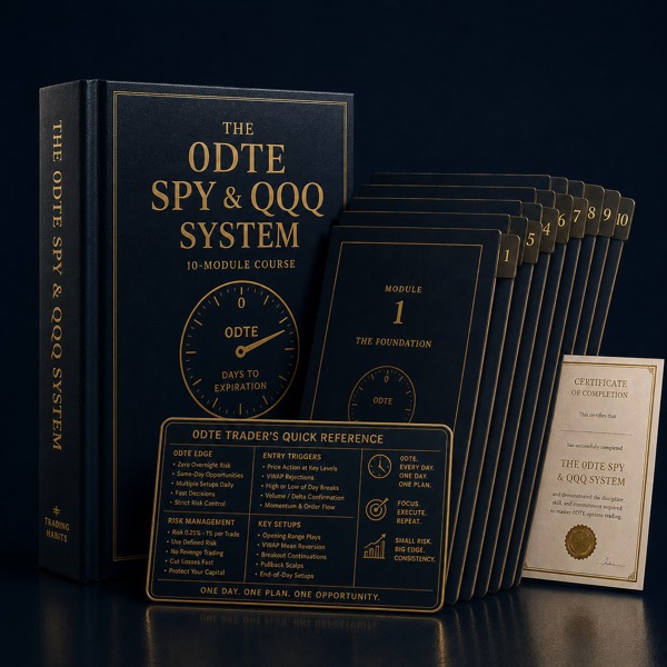 The 0DTE SPY & QQQ System course cover