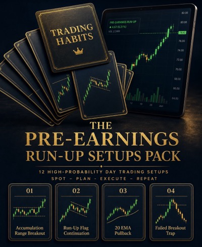 The Pre-Earnings Run-Up Setups Pack cover