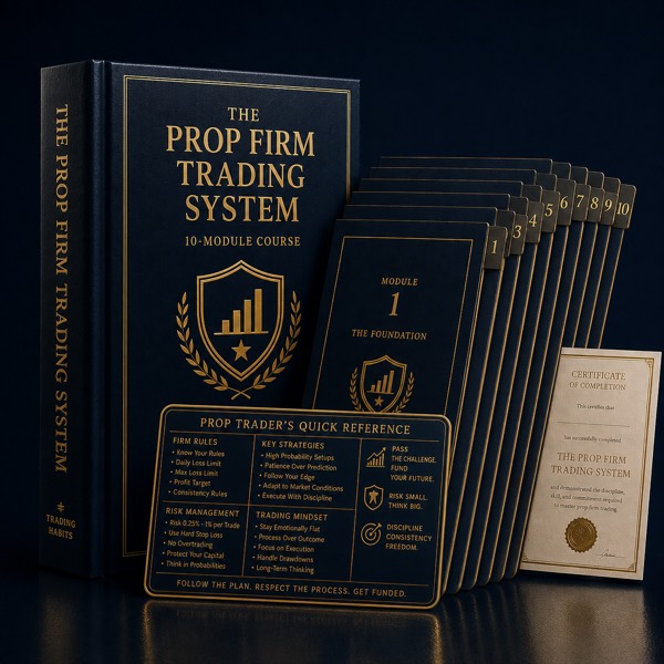 The Prop Firm Trading System course cover