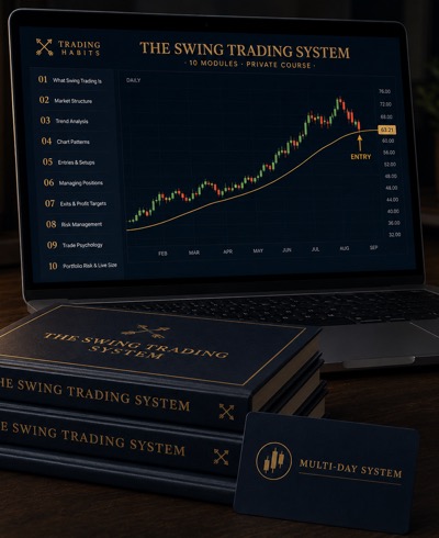 The Swing Trading System course cover
